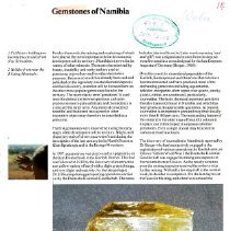 Gemstones of Namibia
