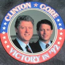 Clinton Gore Victory in '92