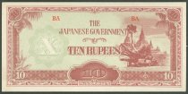 10 Rupees Burma
