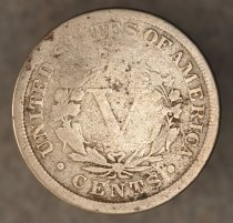 1885 Liberty Head 5 Cents