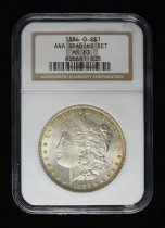 1884 Morgan Dollar O