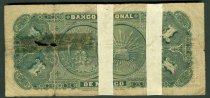 1885 1 Peso, Banco Nacional de Mexico B.