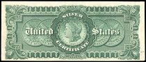 $5 Silver Certificate, Series 1886, B5, FR-259, US