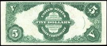 $5 Silver Certificate, Series 1891, E6, FR-266, US