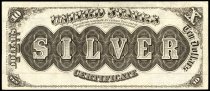 $10 Silver Certificate, series 1880, A37298, FR-290, US