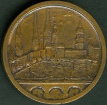 1921, World Medal, Hamburg, Alster Bridge, Germany