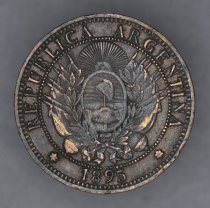 ARGENTINA, BR, 2 Centavos, 1895, Obv.