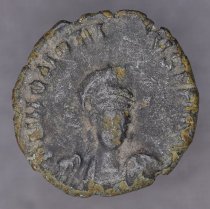 Roman Empire, Honorius, 401-403 AD, AE 3, RIC X Arcadius 95, Cyzicus Mint