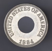 1884 Pattern Annular Cent, Judd 1721, Pollock 1929