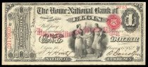 $1 NBN(E) Orig  FR-382, Home National Bank of Elgin, IL, US
