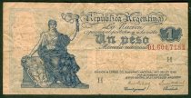 (ND) 1935 1 Peso, KM- 251d (2008), Argentina.
