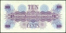 (ND) 1965 10 Cents, Military Payment Certificate, Series 661, Schwan-82, Ch