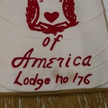 After cleaning- bottom of banner