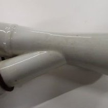 Detail, discoloration/staining on ceramic