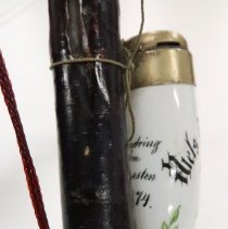 Pipe, part of back of bowl