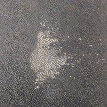 Front cover exterior discoloration