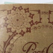 Cover detail proper right upper corner