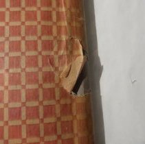 Back cover proper right edge cover torn