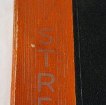 Front cover proper right side abrading