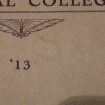 Front cover center stain