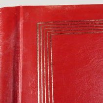 Front cover proper right upper corner