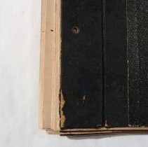 Front cover proper right lower corner abrading