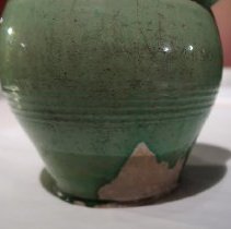 Large Unglazed Portion at Base