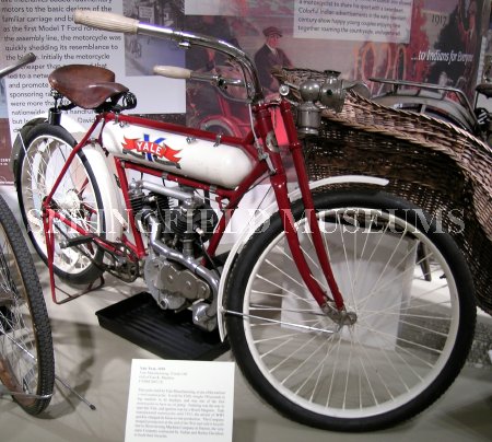 Motorcycle, YALE, 1910 - The Consolidated Manufacturing Company