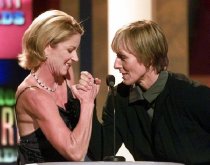 Tennis Rivals Chris Evert, left, and Martina Navratilova