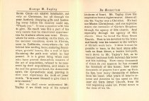 Biographical - George Tapley Funerary Book 1912