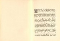 Biographical - George Tapley Funerary Book 1912