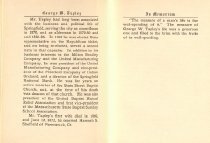 Biographical - George Tapley Funerary Book 1912
