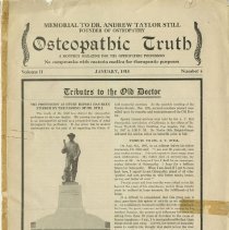 Osteopathic Truth magazine
