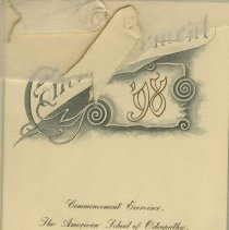 1898 graduation program