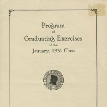 1931 KCOS Graduation program