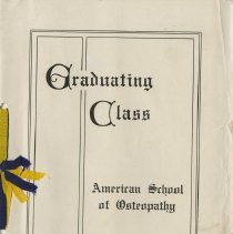 Graduation Program, ASO 1913