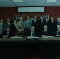 Kirksville College of Osteopathic Medicine Board of Trustees group photo