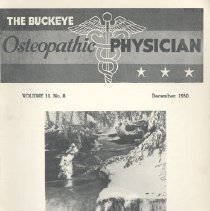 The Buckeye Osteopathic Physician, Vol. 19, No. 8