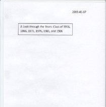 A Look Through The Years