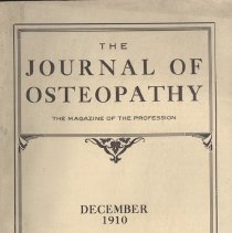 The Journal of Osteopathy, Volume 17, Number 12