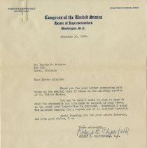 Letters Concerning Military Service