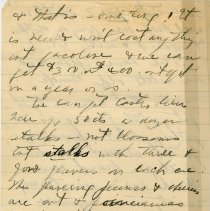 Letter to Dearest of Mothers from Lee Patterson Smith