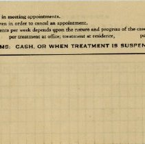 Alice Patterson Shibley Appointment Slip