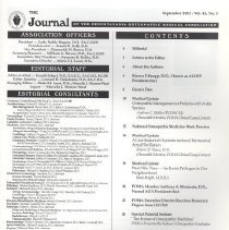 The Journal of The Pennsylvania Osteopathic Medical Association