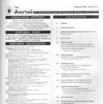 The Journal of The Pennsylvania Osteopathic Medical Association
