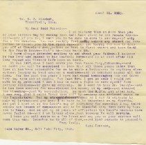 My Dear Good Friend: - -