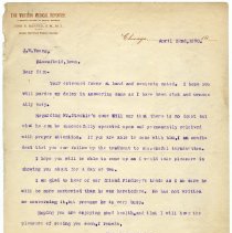 Letter from J. E. Harper to J.W. Young