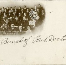 Postcard of Des Moines School Class