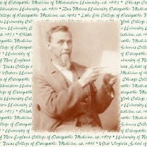 Osteopathic Greeting Card With Image of A.T. Still