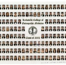 2002 Kirksville College of Osteopathic Medicine Graduation Composite Photo